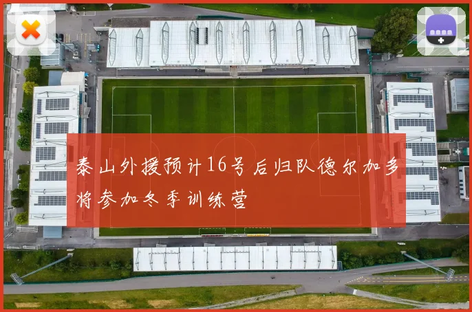 泰山外援预计16号后归队德尔加多将参加冬季训练营